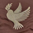 Camiseta Feminina Marrom Pomba Da Paz