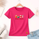 Camiseta Feminina Pink Jesus & Coffee