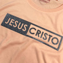 Camiseta Feminina Salmão Jesus Cristo Glitter