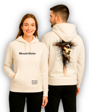 Moletom Canguru Com Capuz Off White Cristo Cruz