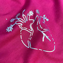 Camiseta Feminina Pink Coração