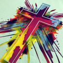 Camiseta Feminina Verde Menta Cruz