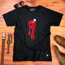 Camiseta Masculina Preta Foi por você