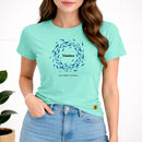Camiseta Feminina Verde Menta Timóteo Eles Podem, Você Não. 