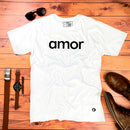 Camiseta Masculina Branca Amor