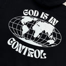 Moletom Canguru Com Capuz Preto God Is In Control
