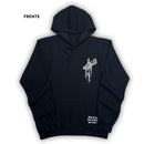 Moletom Canguru Com Capuz Preto Foi Por Você!