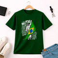 Camiseta Masculina Verde Brasil E se Meu Povo
