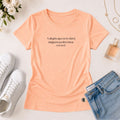 Camiseta Feminina Salmão A Alegria Que eu Te Darei