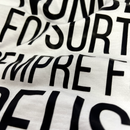 Camiseta Masculina Branca Nunca foi sorte sempre foi Deus.