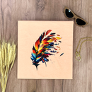 Camiseta Feminina Salmão Pena