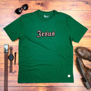 Camiseta Masculina Verde Veludo Jesus
