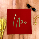 Camiseta Feminina Vermelha Mãe