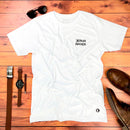 Camiseta Masculina Branca Jesus saves
