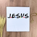 Camiseta Feminina Branca J.E.S.U.S