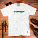 Camiseta Masculina Branca Seja grato