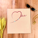 Camiseta Feminina Salmão Mãe coração