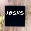 Camiseta Feminina Preta J.E.S.U.S