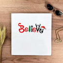 Camiseta Feminina Branca Believe