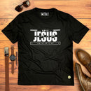 Camiseta Masculina Preta Holy Jesus Lives In