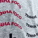 Camiseta Masculina Cinza Tenha Foco Tenha Fé