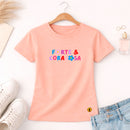 Camiseta Feminina Salmão Forte & Corajosa