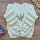 Moletom Off White Pomba da Paz