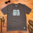 Camiseta Masculina Marrom Este Pai Não Tem Preço