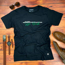 Camiseta Masculina Preta Seja grato