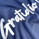 Camiseta Feminina Azul Gratidão!