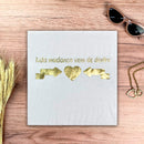 Camiseta Feminina Branca Toda Mudança Vem De Dentro Dourado