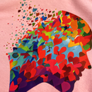 Camiseta Feminina Rosa Coração Pensamento