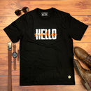 Camiseta Masculina Preta Hello Sunshine