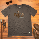 Camiseta Masculina Marrom Papai Onde há um Pai há um Lar.