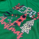 Camiseta Feminina Verde Merry Christmas Árvore