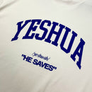 Oversized Off White Yeshua He Saves