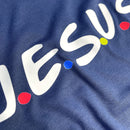 Camiseta Feminina Azul J.E.S.U.S