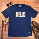 Camiseta Masculina Azul Hello Sunshine