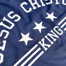 Camiseta Feminina Azul Jesus Cristo King