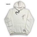 Moletom Canguru Com Capuz Off White Cruz Foi Por Você!