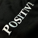 Moletom Preto Aplique Positive