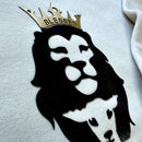 Moletom Off White Coroa Cordeiro e Leão