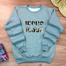 Moletom Cinza Jesus Lives in Me