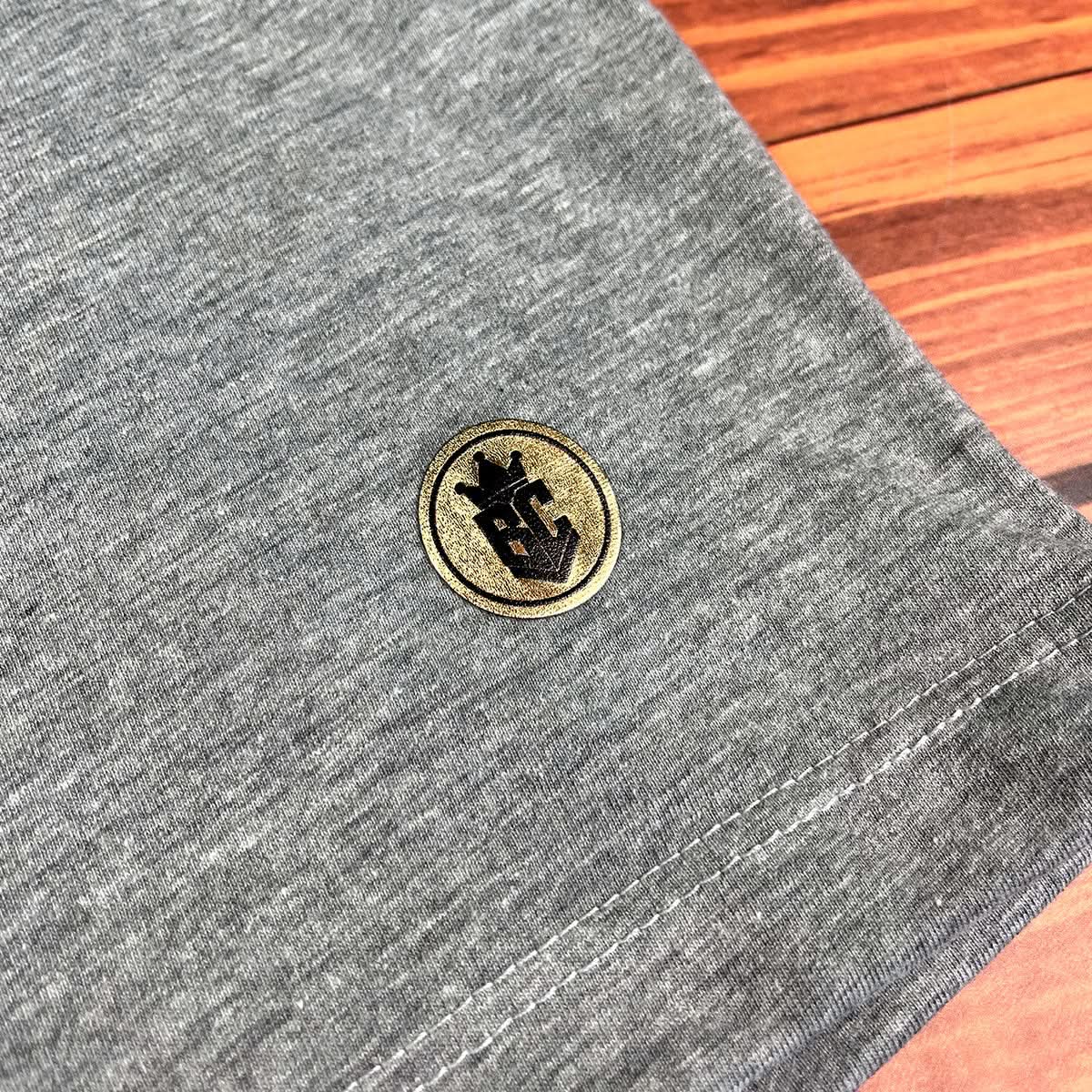 Camiseta Masculina Cinza Pai Ingredientes