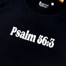 Oversized Preta Full Faith Over Fear Psalm 56:3