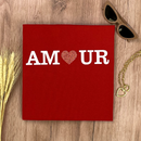 Camiseta Feminina Vermelha Amour