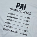 Camiseta Masculina Off White Pai Ingredientes