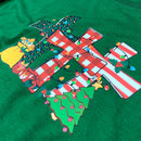 Camiseta Feminina Verde Cruz Natalina