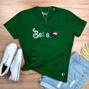 Camiseta Feminina Verde Believe