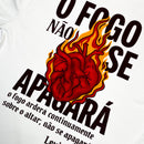 Oversized Off White O Fogo Não Se Apagará